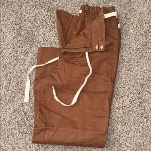 LOFT Brown Wide Leg Pants